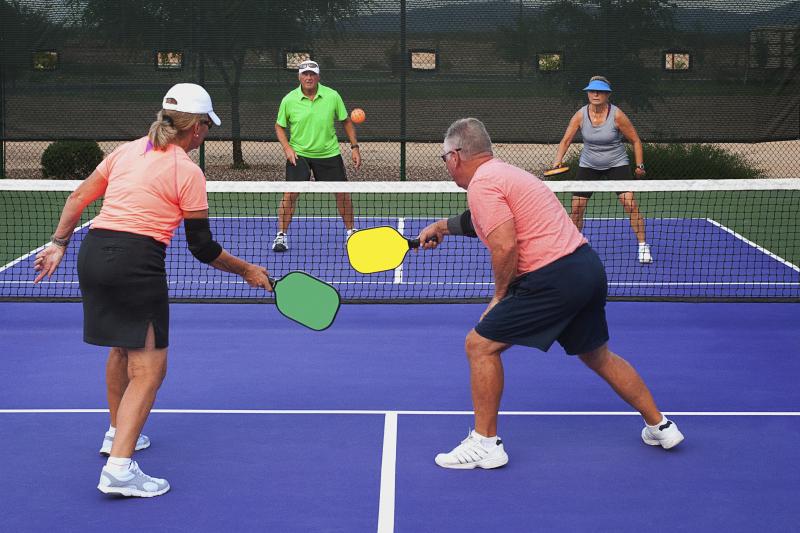 Rules of Pickleball Healthfully