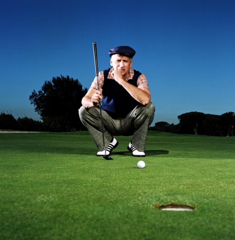 How to Plumb Bob a Putt Healthfully