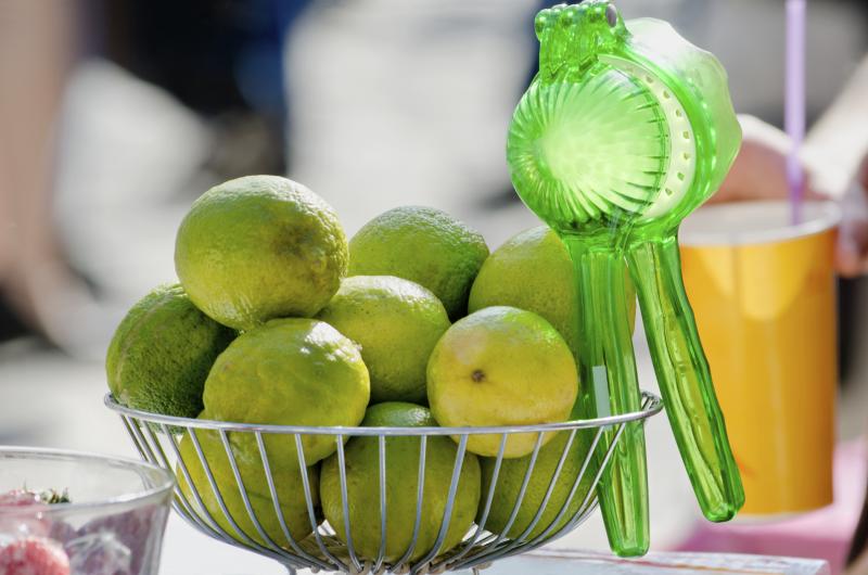 Differences Between Lime & Lemon Juice eHow