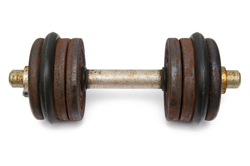 How to Clean Rust Off Weights Healthfully