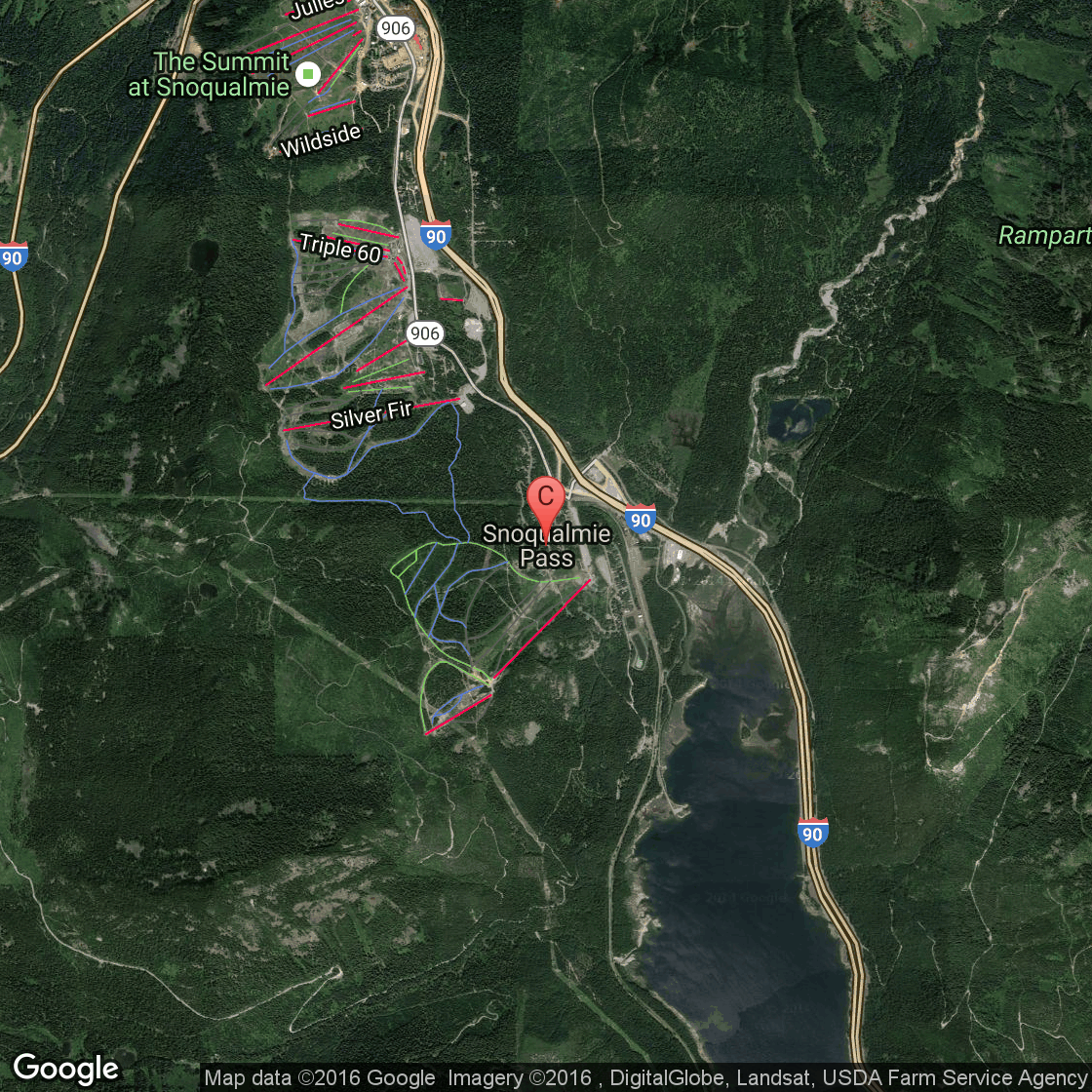 Camping At Snoqualmie Pass Washington