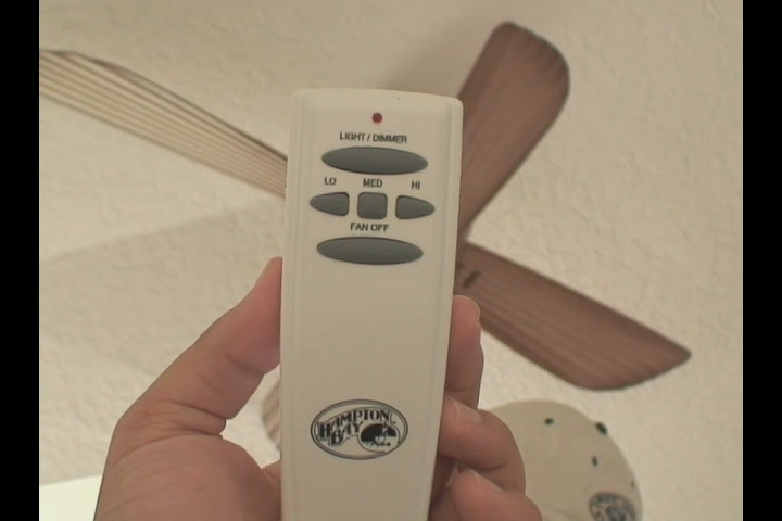 Video Ceiling Fan Remote Controls Ehow