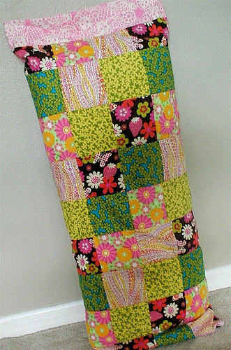How To Make A Rice Filled Neck Pillow