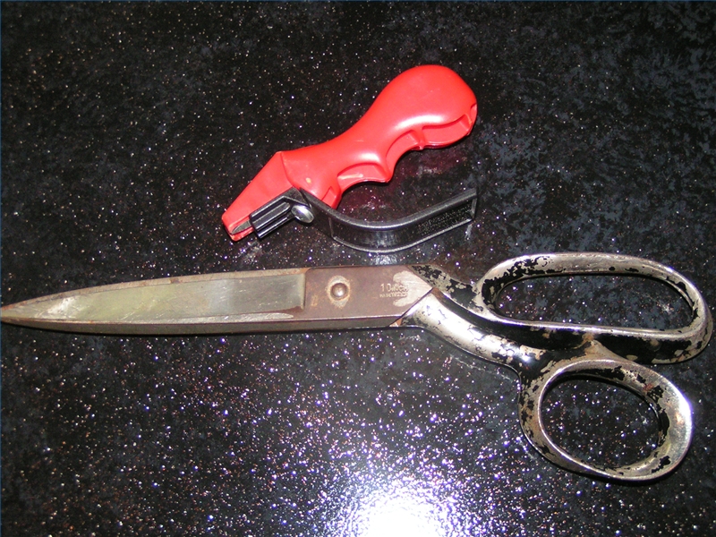 Instructions for Sharpening Scissors HomeSteady