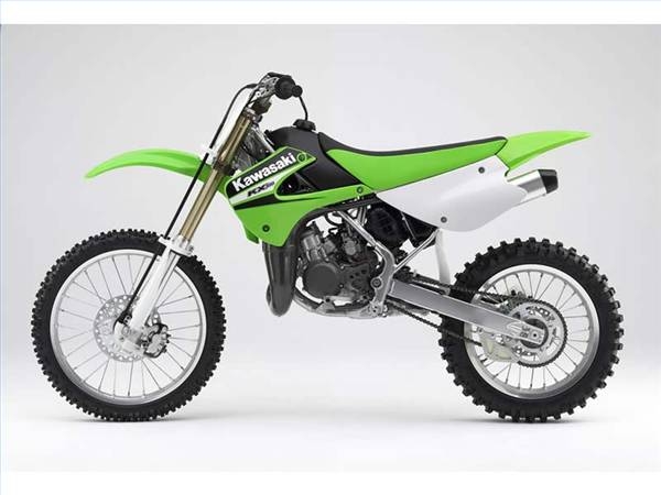 small kawasaki dirt bike