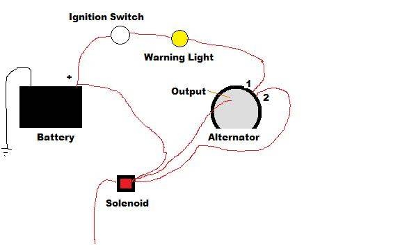 How To Hook Up A Single Wire Alternator