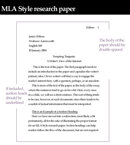 How to Write a Mla Heading for Documents Correctly